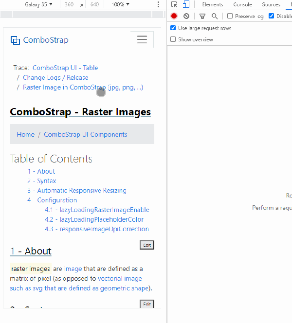 Lazy Responsive Load