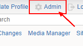 Dokuwiki Admin Window Default Template